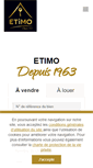Mobile Screenshot of etimo.be