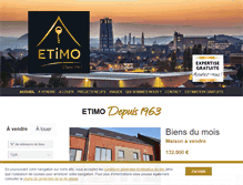 Tablet Screenshot of etimo.be
